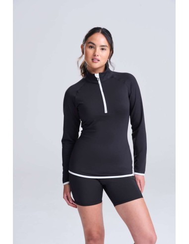AWD-JC036-Womens Cool 1/2 Zip Sweat